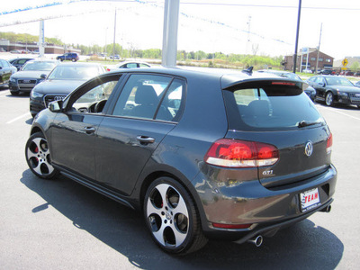 volkswagen gti 2012 gray hatchback pzev gasoline 4 cylinders front wheel drive 6 speed automatic 46410