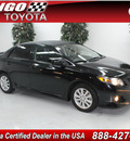 toyota corolla 2010 black sedan s gasoline 4 cylinders front wheel drive automatic 91731