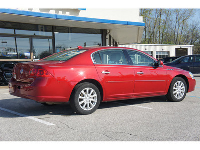 buick lucerne 2009 red sedan cxl flex fuel 6 cylinders front wheel drive automatic 46036