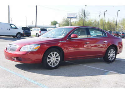 buick lucerne 2009 red sedan cxl flex fuel 6 cylinders front wheel drive automatic 46036