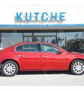 buick lucerne 2009 red sedan cxl flex fuel 6 cylinders front wheel drive automatic 46036