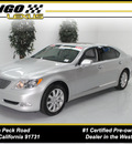 lexus ls 460 2007 silver sedan l gasoline 8 cylinders rear wheel drive automatic 91731