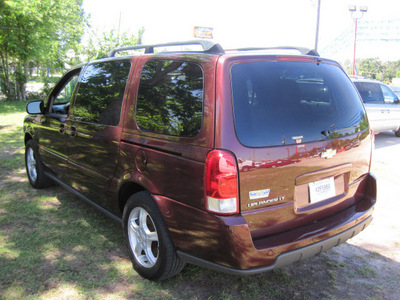 chevrolet uplander 2006 dk  red van lt gasoline 6 cylinders front wheel drive automatic 77379