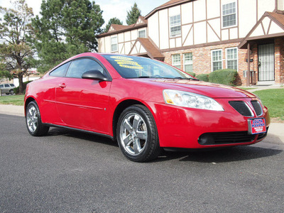 pontiac g6 2006 dk  red coupe gt leather only 79k gasoline 6 cylinders front wheel drive automatic 80012
