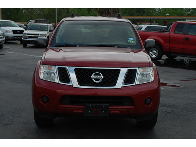 nissan pathfinder 2008 dk  red suv s gasoline 6 cylinders rear wheel drive automatic with overdrive 77037