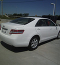 toyota camry 2010 white sedan le gasoline 4 cylinders front wheel drive automatic 75503