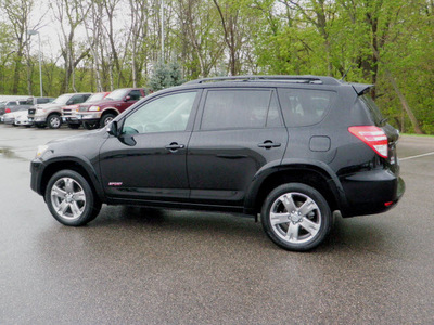 toyota rav4 2009 black suv sport gasoline 6 cylinders 4 wheel drive automatic 56001