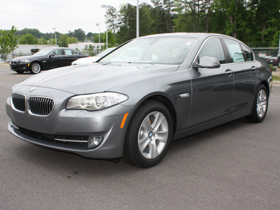 bmw 5 series 2012 dk  gray sedan 528i gasoline 4 cylinders rear wheel drive automatic 27616