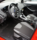 ford focus 2012 red hatchback se flex fuel 4 cylinders front wheel drive 5 speed manual 08753