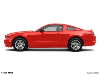 ford mustang 2013 red coupe gasoline 8 cylinders rear wheel drive not specified 46168