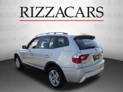 bmw x3 2006 silver suv 3 0 awd gasoline 6 cylinders all whee drive automatic with overdrive 60462