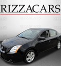 nissan sentra 2008 black sedan gasoline 4 cylinders front wheel drive automatic with overdrive 60546