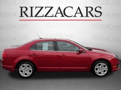 ford fusion 2010 dk  red sedan se gasoline 4 cylinders front wheel drive automatic with overdrive 60546