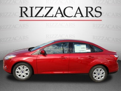 ford focus 2012 red sedan se flex fuel 4 cylinders front wheel drive automatic with overdrive 60546