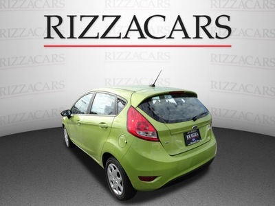 ford fiesta 2012 lt  green hatchback se gasoline 4 cylinders front wheel drive automatic with overdrive 60546