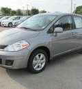 nissan versa 2012 gray hatchback s gasoline 4 cylinders front wheel drive automatic 33884