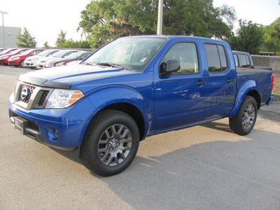 nissan frontier 2012 blue sv gasoline 6 cylinders 2 wheel drive automatic 33884