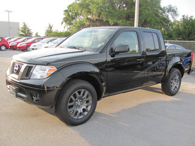 nissan frontier 2012 black sv gasoline 6 cylinders 2 wheel drive automatic 33884