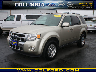 ford escape 2011 gold suv limited flex fuel 6 cylinders all whee drive automatic 98632