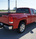 gmc sierra 1500 2009 red pickup truck sle gasoline 8 cylinders 2 wheel drive automatic 76087
