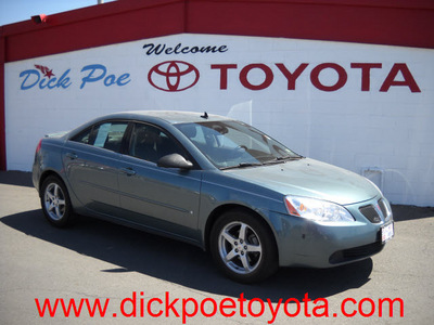 pontiac g6 2009 green sedan gt gasoline 6 cylinders front wheel drive automatic 79925