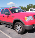 ford f 150 2008 red fx4 gasoline 8 cylinders 4 wheel drive automatic with overdrive 32401