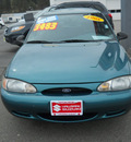 ford escort 1998 green wagon se gasoline 4 cylinders front wheel drive automatic 99208
