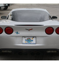 chevrolet corvette 2009 silver coupe gasoline 8 cylinders rear wheel drive 6 speed manual 77388