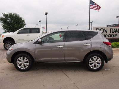 nissan murano 2011 lt  gray gasoline 6 cylinders front wheel drive automatic with overdrive 76018