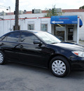 toyota camry 2003 black sedan le gasoline 4 cylinders front wheel drive automatic 92882