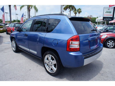 jeep compass 2007 blue suv limited gasoline 4 cylinders front wheel drive automatic 33157