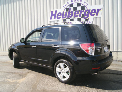 subaru forester 2010 obsidian black suv 2 5x limited gasoline 4 cylinders all whee drive automatic 80905