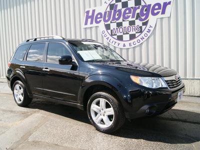 subaru forester 2010 obsidian black suv 2 5x limited gasoline 4 cylinders all whee drive automatic 80905