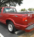 gmc sonoma 2001 red pickup truck sls flex fuel 4 cylinders rear wheel drive 5 speed manual 34474