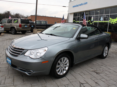chrysler sebring 2010 silver touring flex fuel 6 cylinders front wheel drive automatic 07702