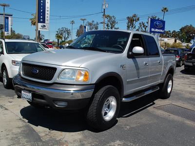 ford f 150 2003 silver triton gasoline 8 cylinders sohc 4 wheel drive automatic with overdrive 94063