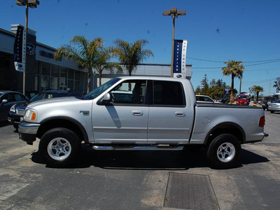 ford f 150 2003 silver triton gasoline 8 cylinders sohc 4 wheel drive automatic with overdrive 94063