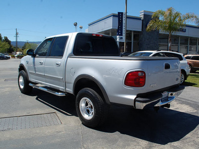 ford f 150 2003 silver triton gasoline 8 cylinders sohc 4 wheel drive automatic with overdrive 94063