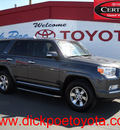 toyota 4runner 2011 gray suv gasoline 6 cylinders 4 wheel drive automatic 79925