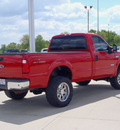 ford f 350 2006 red pickup truck xl 8 cylinders automatic 62708