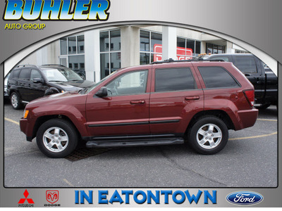 jeep grand cherokee 2007 red rock suv laredo gasoline 6 cylinders 4 wheel drive automatic 07724