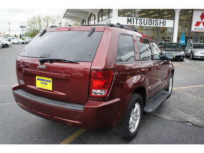 jeep grand cherokee 2007 red rock suv laredo gasoline 6 cylinders 4 wheel drive automatic 07724