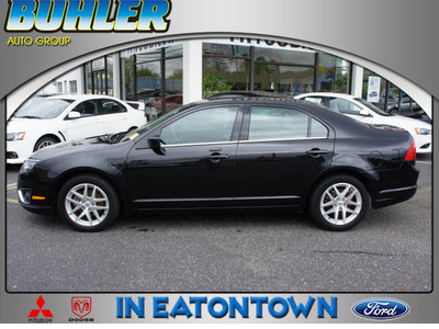 ford fusion 2010 tuxedo black sedan sel gasoline 4 cylinders front wheel drive automatic with overdrive 07724