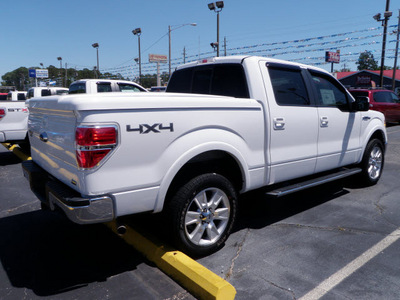 ford f 150 2010 white lariat flex fuel 8 cylinders 4 wheel drive automatic with overdrive 32401