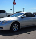 nissan altima 2008 silver coupe 2 5 s gasoline 4 cylinders front wheel drive automatic 76018