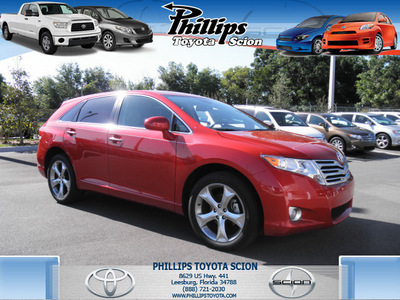 toyota venza 2011 red fwd v6 gasoline 6 cylinders front wheel drive automatic 34788