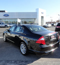ford fusion 2011 black sedan sel gasoline 4 cylinders front wheel drive automatic with overdrive 60546