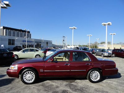 mercury grand marquis 2010 dk  red sedan ls ultimate flex fuel 8 cylinders rear wheel drive automatic with overdrive 60546