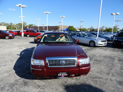 mercury grand marquis 2010 dk  red sedan ls ultimate flex fuel 8 cylinders rear wheel drive automatic with overdrive 60546