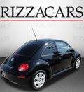 volkswagen beetle 2007 black hatchback gasoline 5 cylinders front wheel drive automatic with overdrive 60546